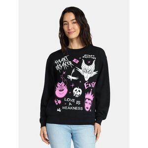 Disney Villains Women's Graphic Sweatshirt